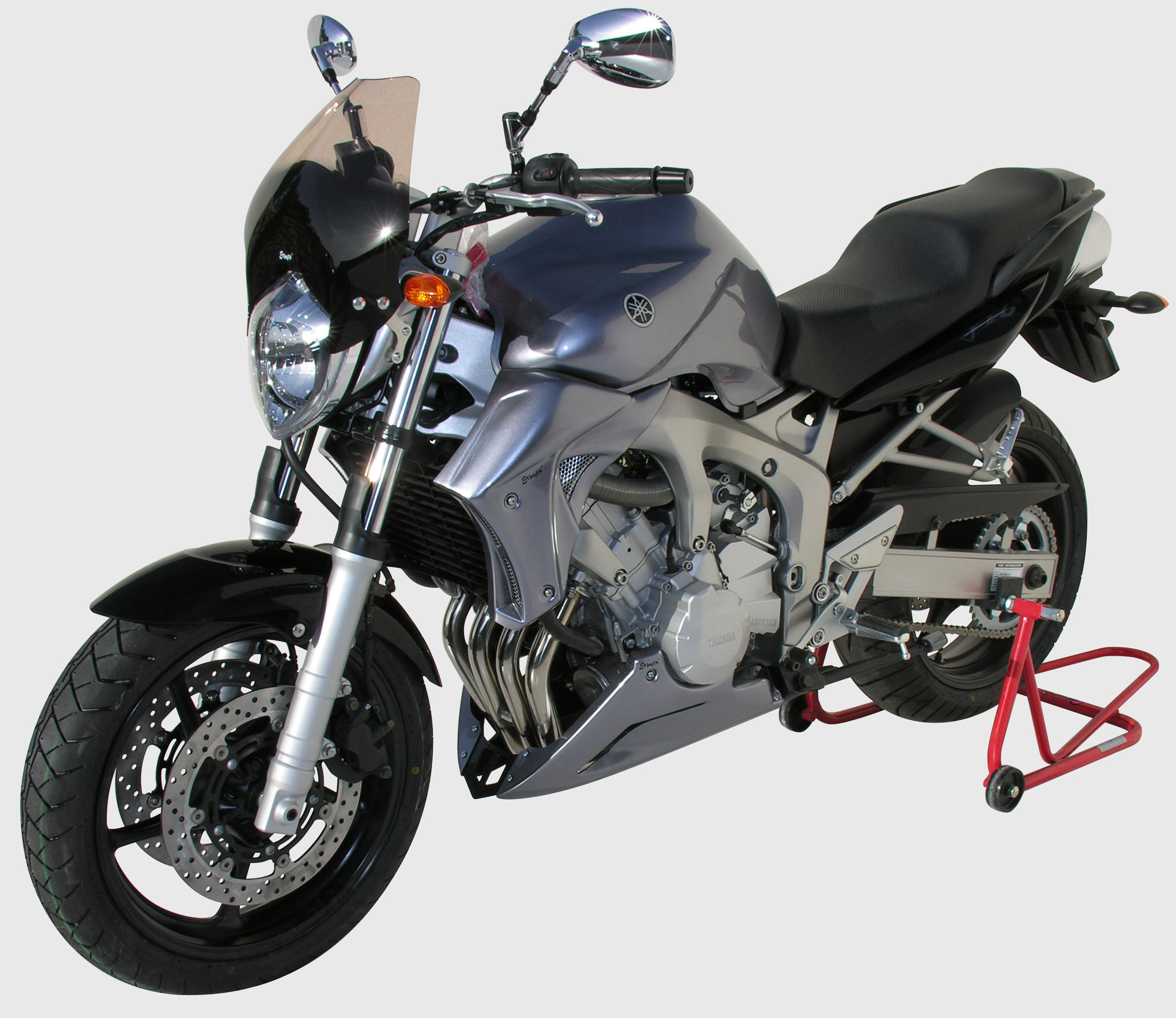 Motorrad Abdeckplane XL für Yamaha FZ6/ Fazer/ S2/ FZ6 S2 FZ8 sw-bl