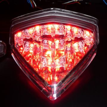 Gumdaat LED rouge clignotant moto LED Numéro de voiture Vis de la plaque  d'immatriculation feu arrière feu arrière feu antibrouillard de frein  Ampoule - Chine Éclairage de la plaque d'immatriculation, ampoule LED