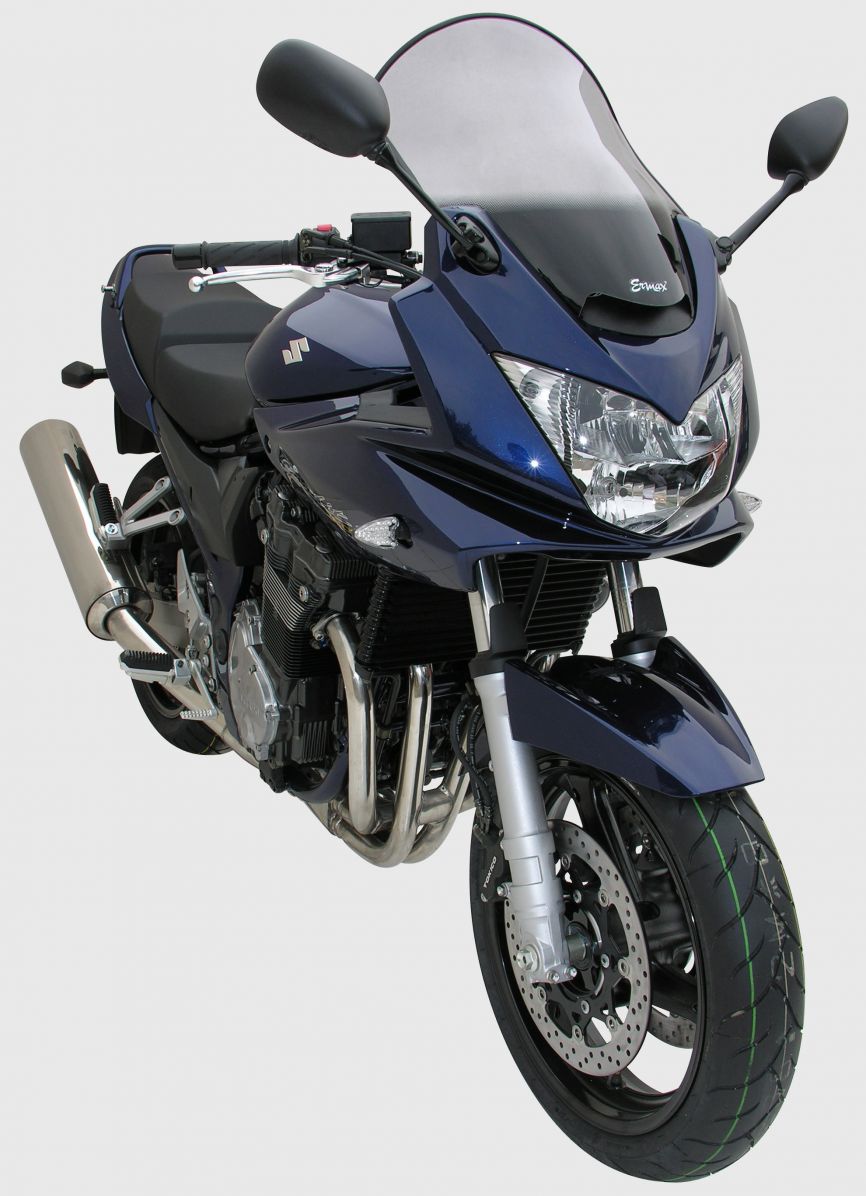 high protection windshield ermax for GSF 650 BANDIT S 05 / 08-1200 / 1250 S 2006/2014 