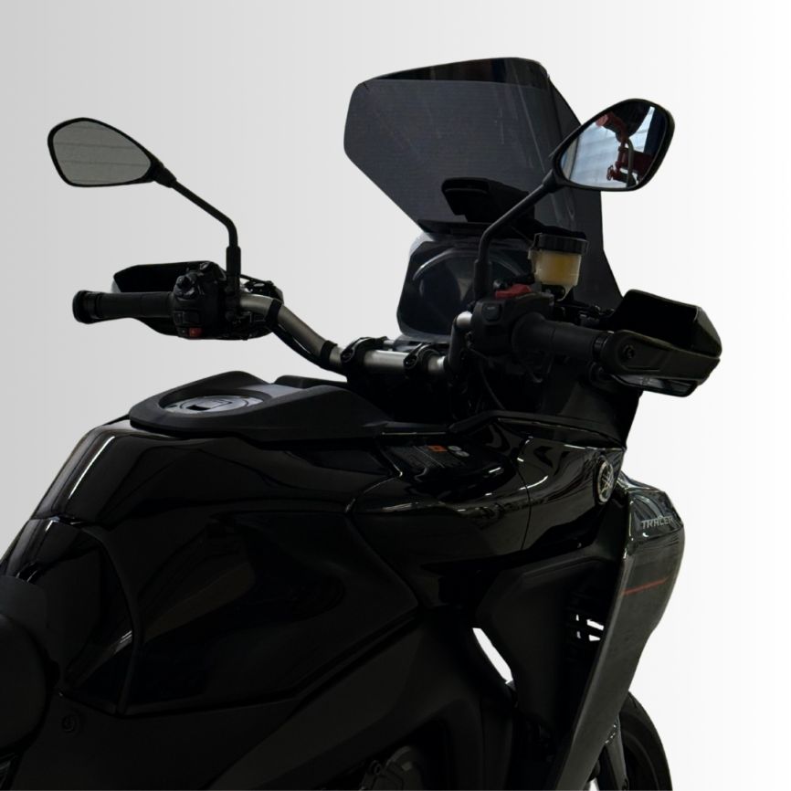 ERMAX バイクウィンドシールド Ermax Sport Screen Windshield Deflector Dark Smoke Kawasaki