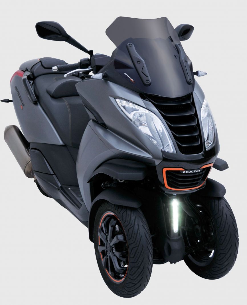 pare brise scooter sport Ermax pour METROPOLIS 400 I 2013/2020