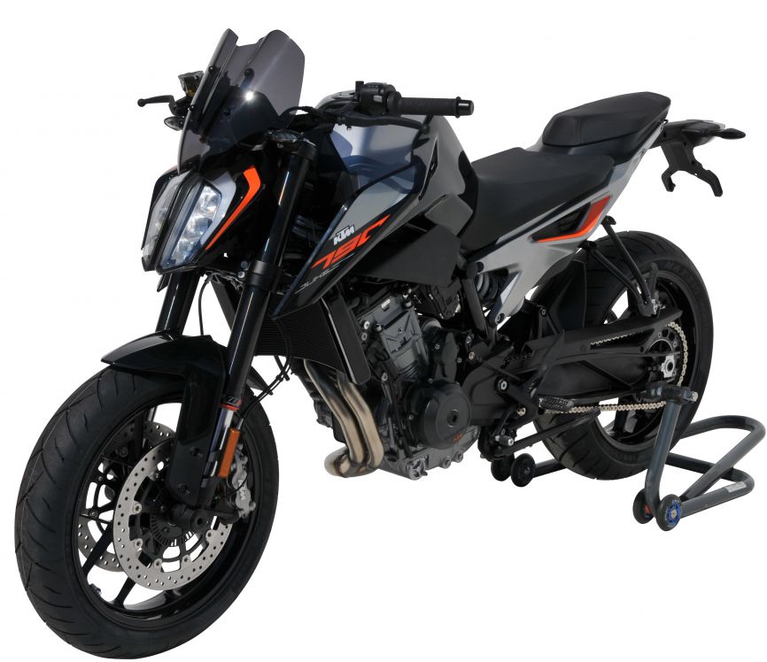 thumbnail image 2 of Dark Smoke Windscreen For KTM 790 Duke & 890 Duke (2018-2025) – Small Flyscreen 2 of 2